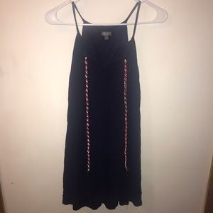 Lily Rose navy blue sun dress size small
